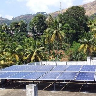 5 kW Solar Ongrid Power Plant Adimali Idukki