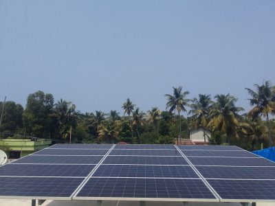 5 kW Solar Ongrid Power Plant Thevara