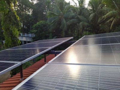 3 kW Solar Ongrid Power Plant at Haripad Alappuzha