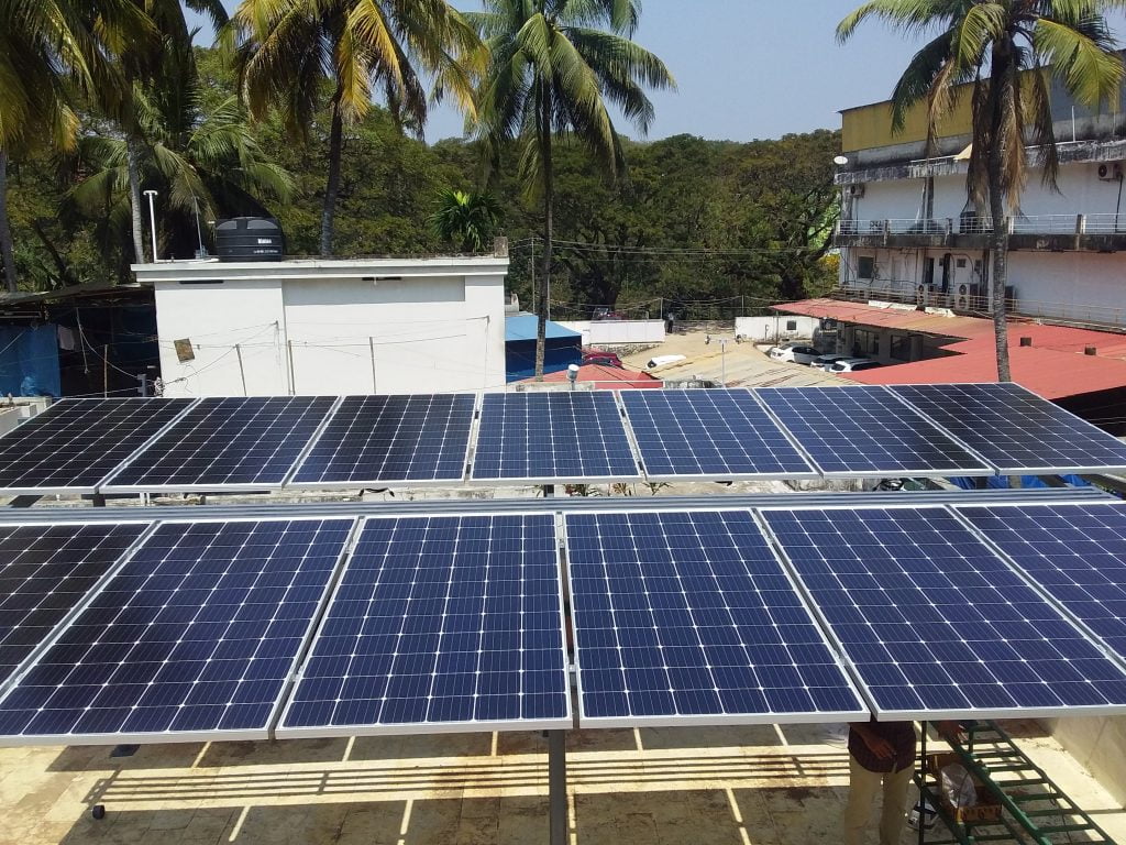 5 kWp Solar Hybrid Power Plant at Panangad Kochi 3