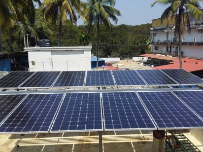 5kWp Solar Hybrid Power Plant at Panangad Kochi 1