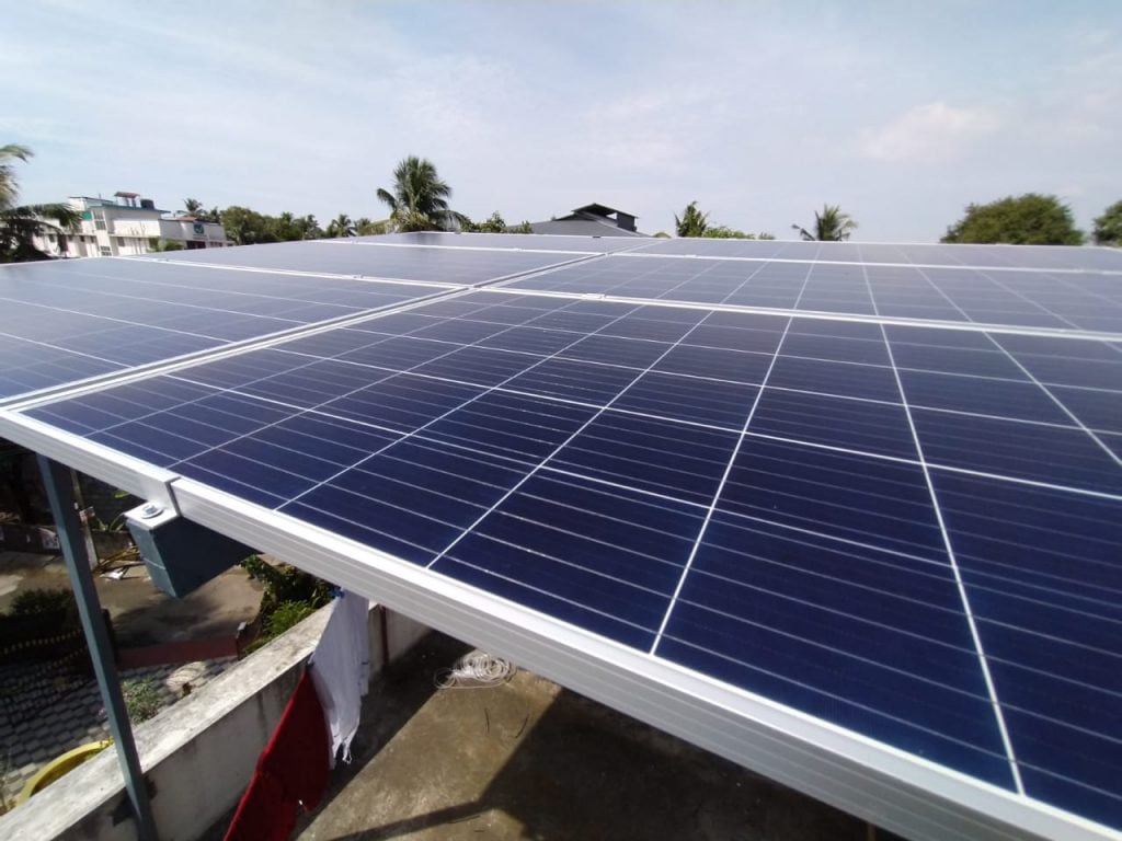 3 kW Solar Ongrid Power Plant at Nettoor Ernakulam