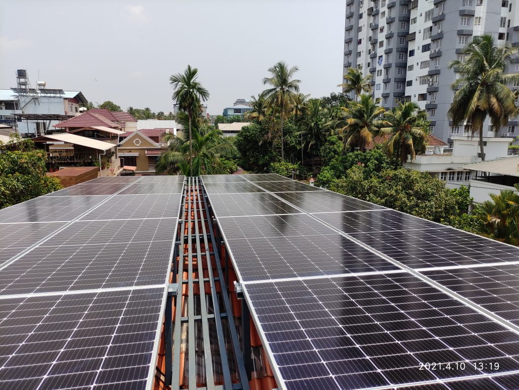 10kVA Solar Power Plant - With Powerful Offgrid Inverter at Chingavanam, Kottayam 3