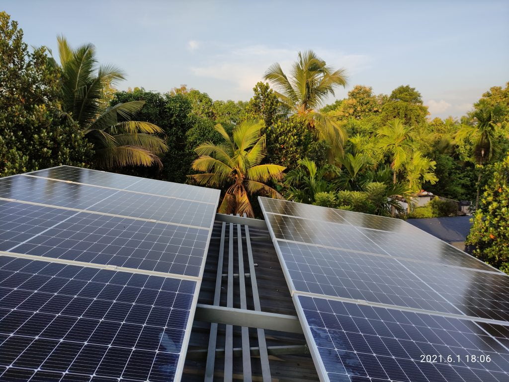 5 kW Solar Ongrid Power Plant at Kodakara Trissur