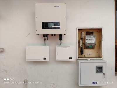 Dr. Babu George 9.9kw Solar Ongrid power plant at Palarivattom 3 solar ongrid power plant in palarivattom