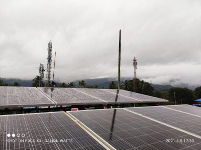 solar ongrid power plant in pattikadu