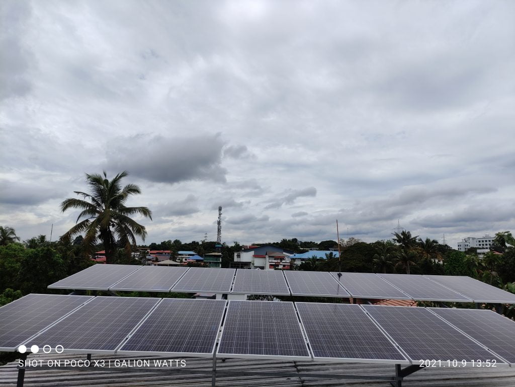 6 kW Solar Ongrid Power Plant at Kalamassery