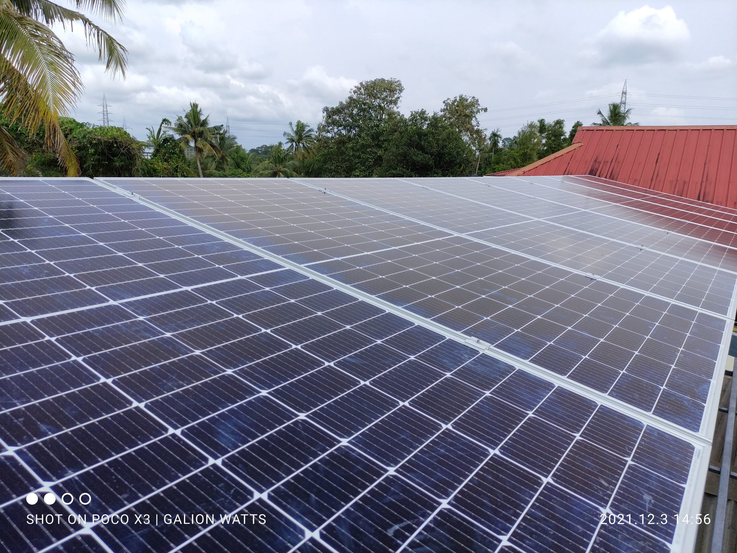 7.5 kW Solar Ongrid Power Plant at Aluva