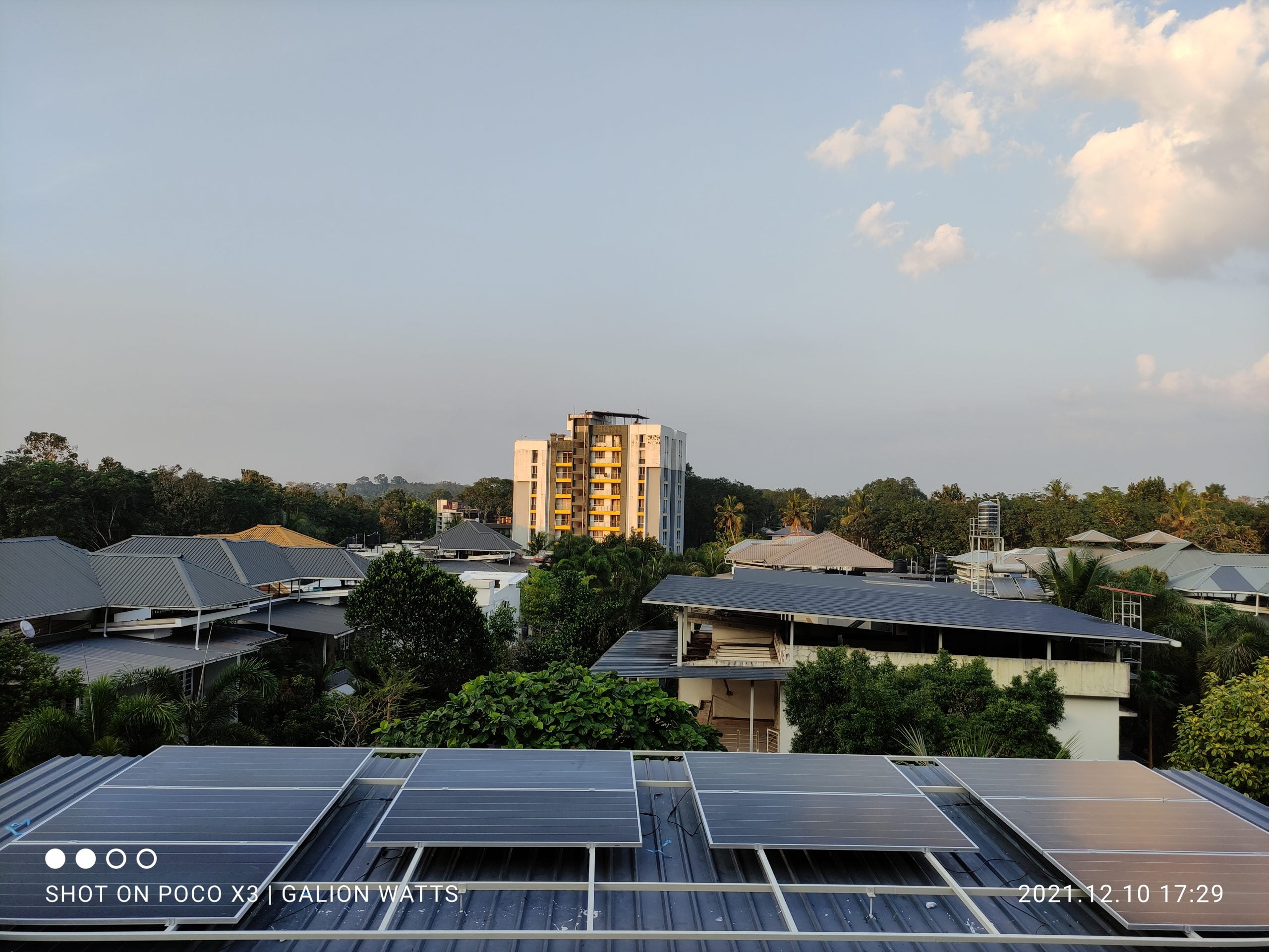 5 kW Solar Ongrid Power Plant at Kolencherry