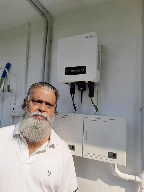 Solar ongrid Power plant installation at Kadavantra