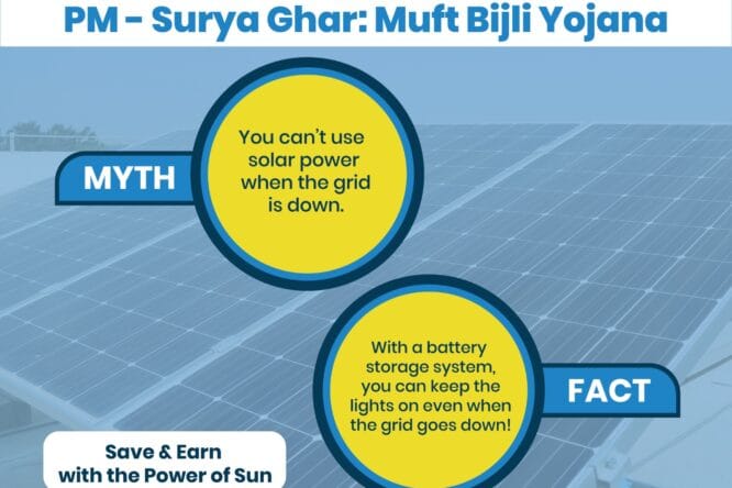 Install Solar Hybrid Power Plants for Round the Clock Backup and avail ₹78,000/-* MNRE Subsidy