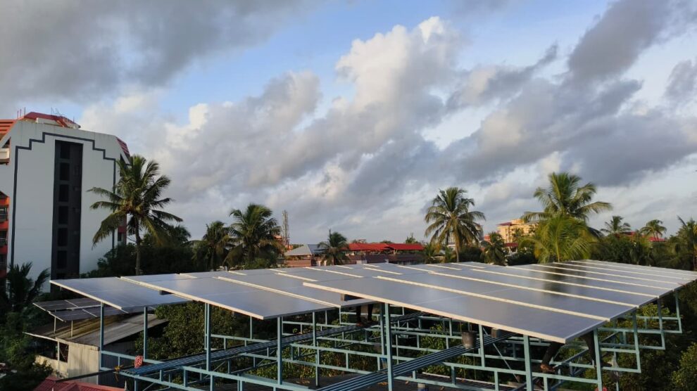 Completed ☀️ 15kW Solar Power Plant 🌿 at Palarivattom